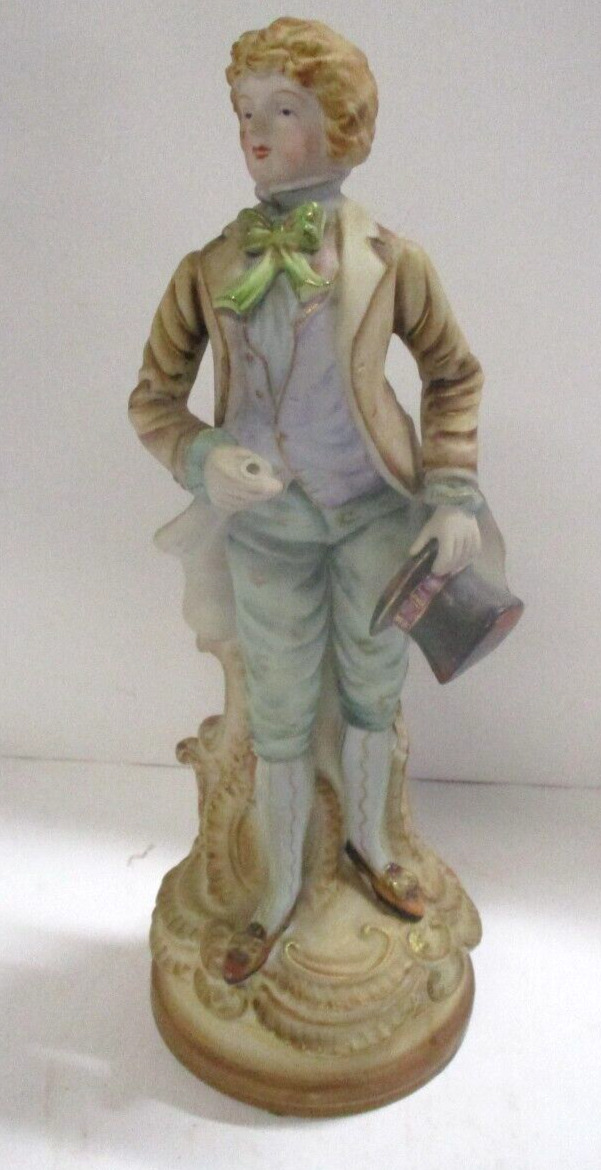 Vintage Royal Sealy Porcelain Figurine Victorian Man