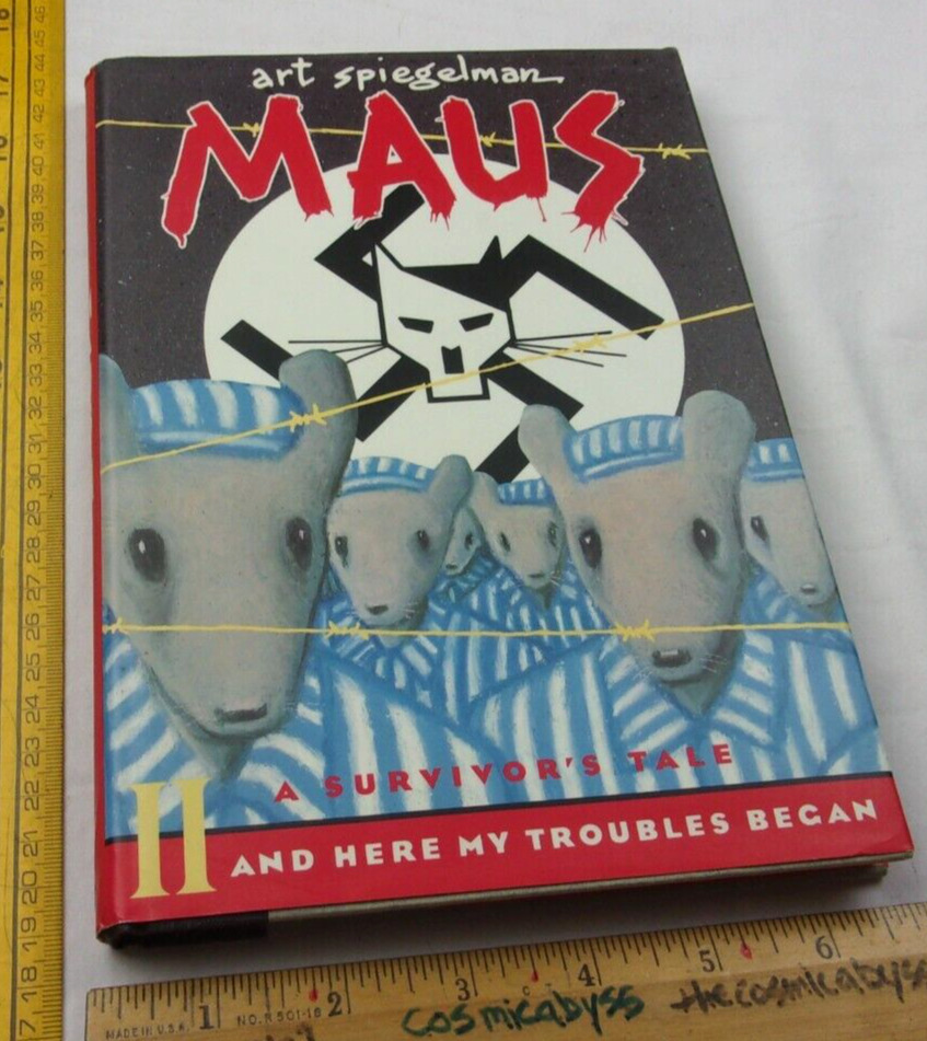 MAUS II A Survivor's Tale hardcover Book GN comic Art Spiegelman