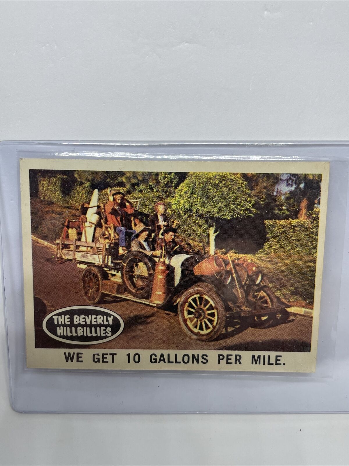 We Get 10 Gallons Per Mile 1963 Topps The Beverly Hillbillies #28