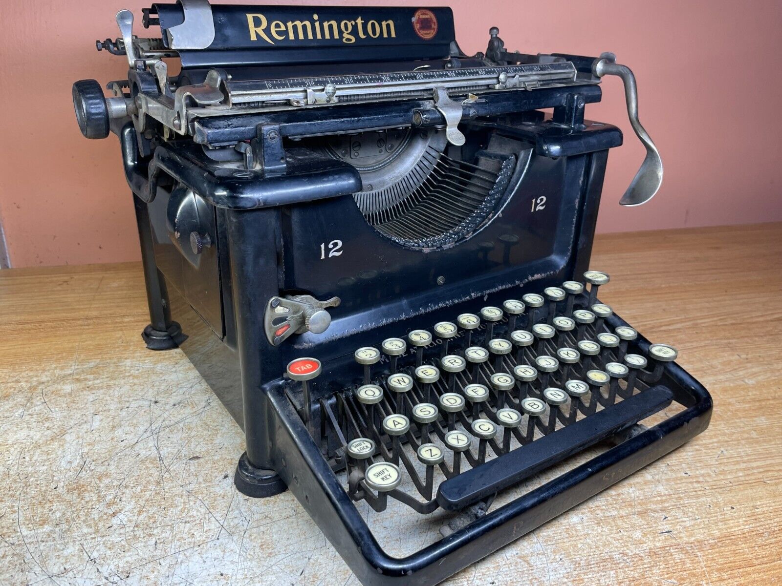 1926 Remington 12 Working Antique Typewriter w New Ink