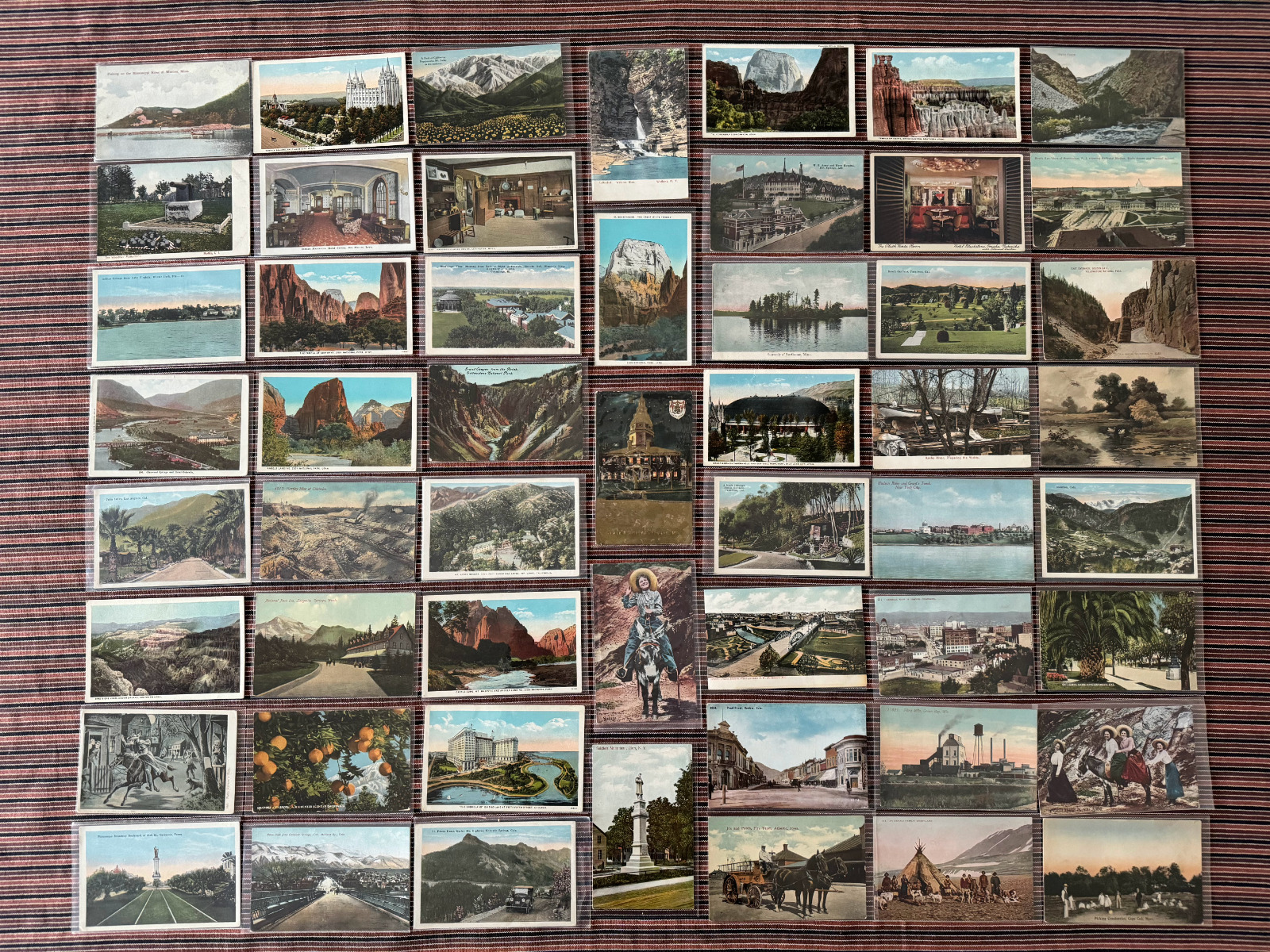 Lot of 50 Antique Unused Postcards - All from the Early 1900s - Random Selection