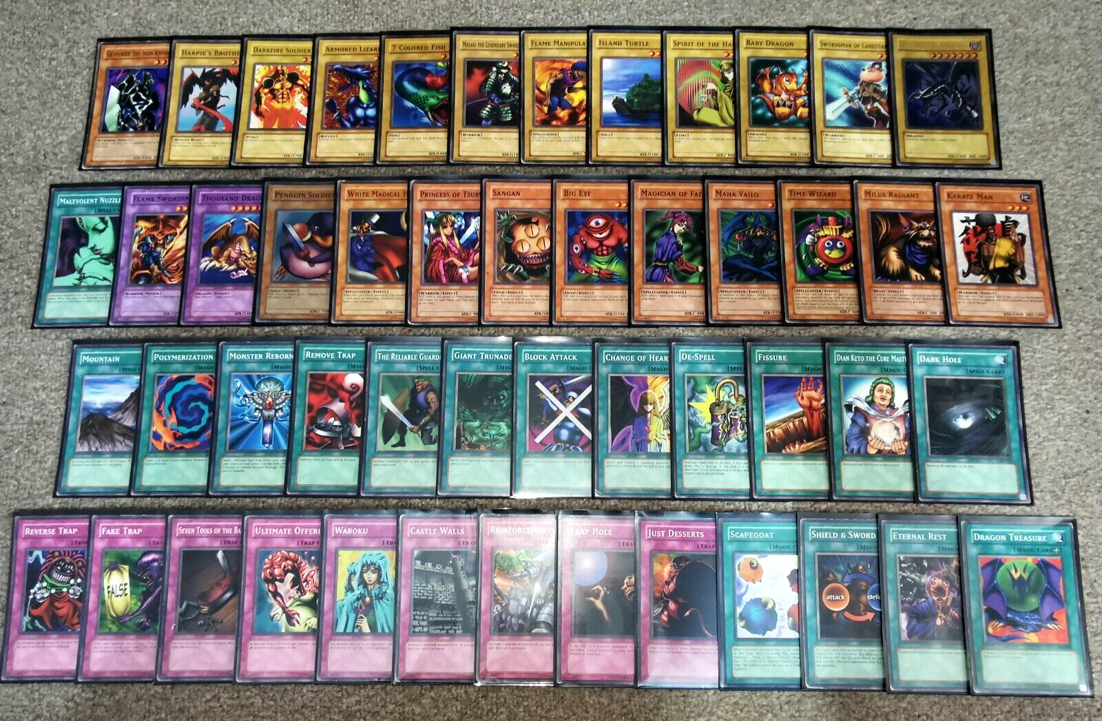 Complete Starter Deck Joey: Red-Eyes Black Dragon/Baby/Wizard/Magician Yu-Gi-Oh