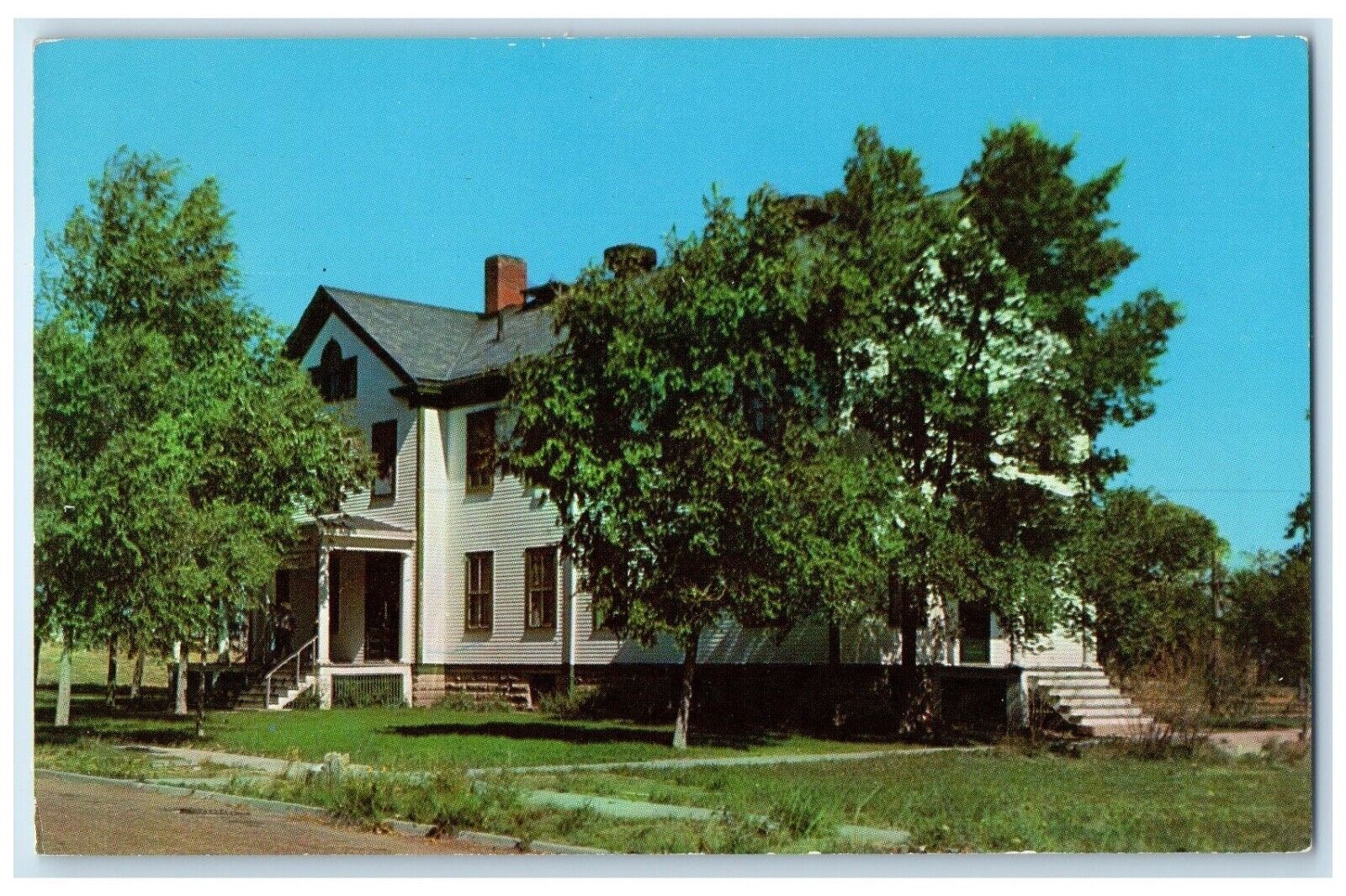c1950\'s Fort Robinson Museum Crawford Nebraska NE Unposted Vintage Postcard