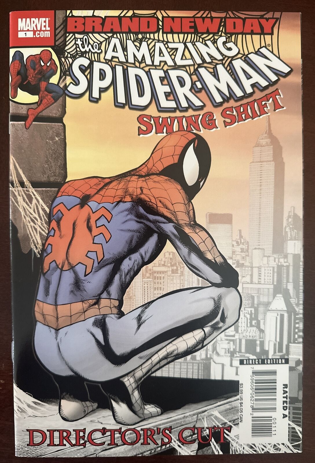 #1 Amazing Spider-Man - Brand New Day - Swing Shift (2008) Marvel