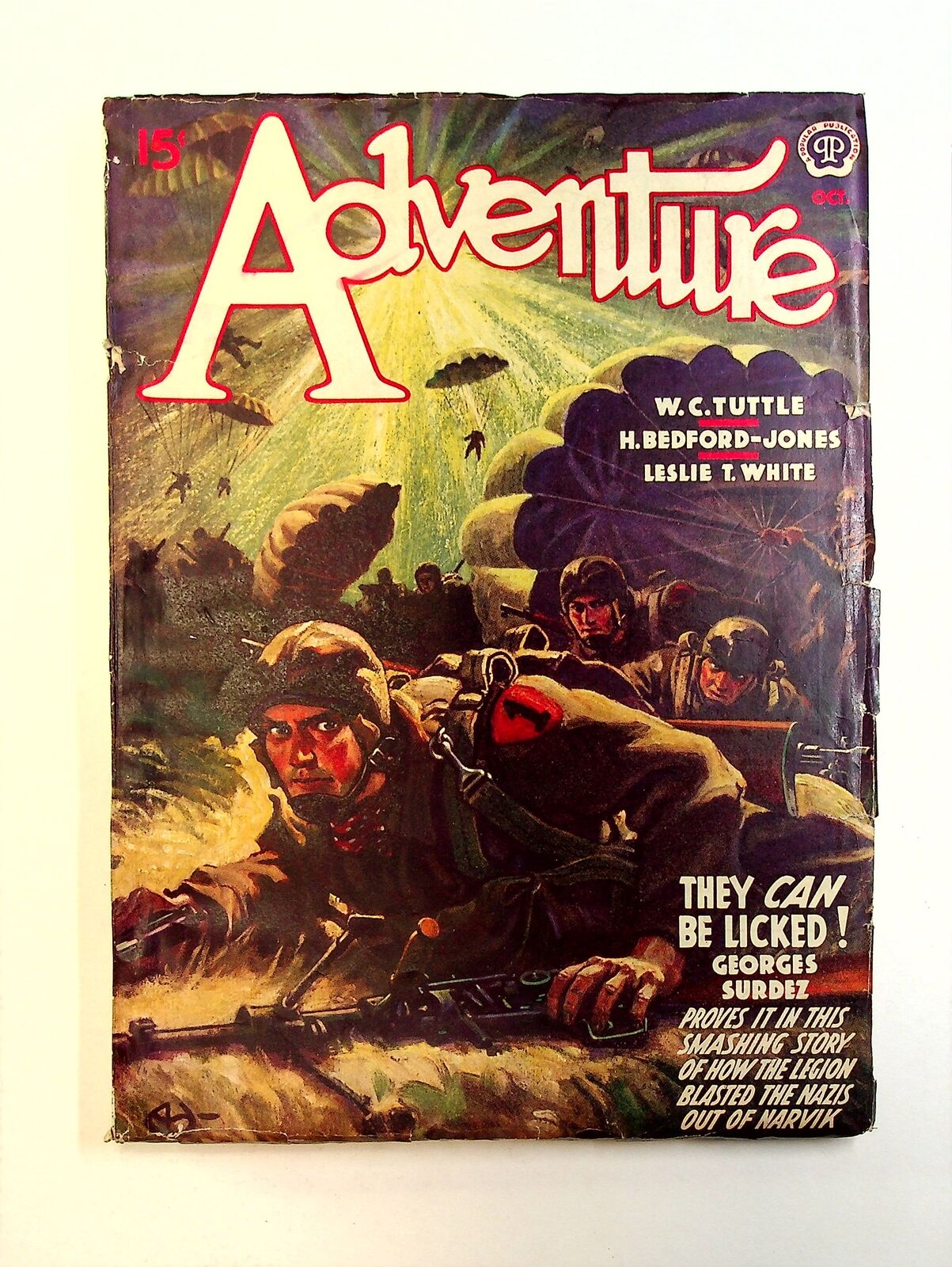 Adventure Pulp/Magazine Oct 1941 Vol. 105 #6 VG/FN 5.0 Low Grade