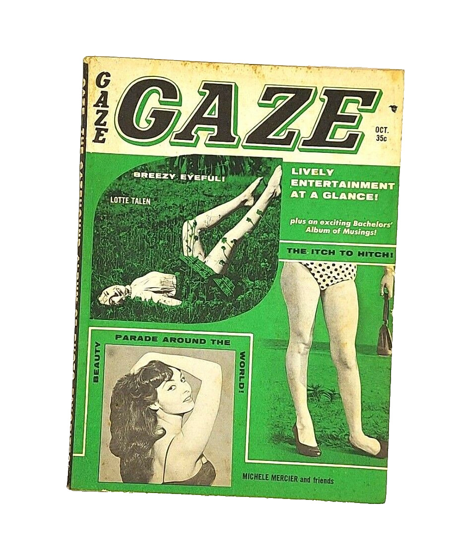 GAZE Magazine October 1961 Bill Ward Bill Wenzel DeCarlo Humorama Pinups