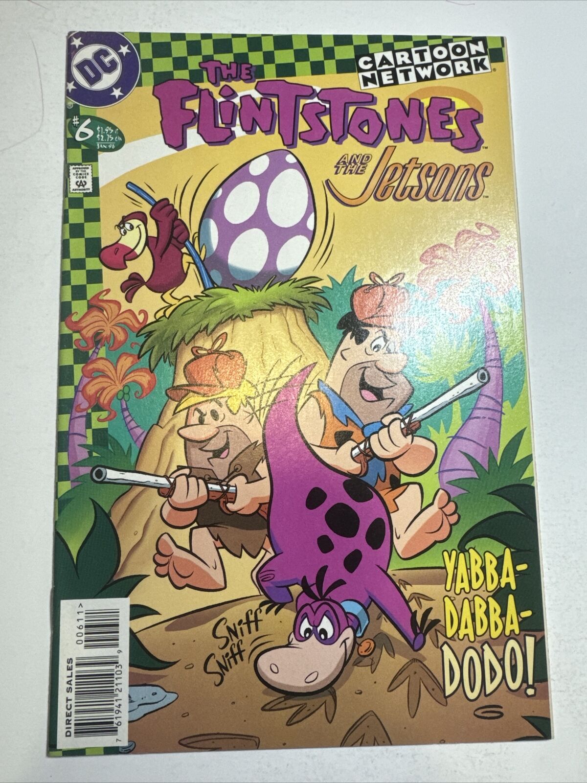 Flintstones and the Jetsons #6: “Dodo-A-Gogo” DC Comics 1998 NM-