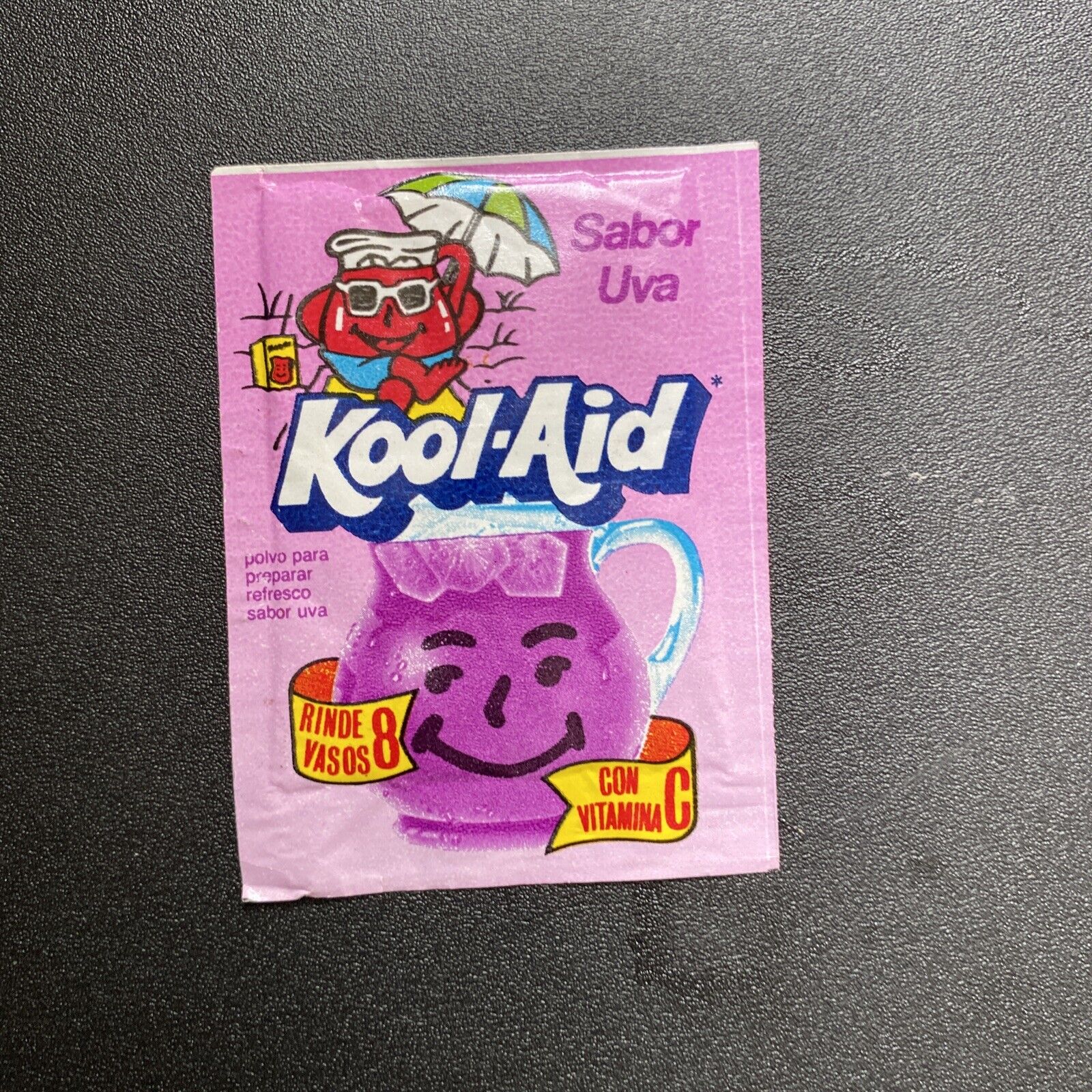 Extremely Rare Kool Aid Packet Mexico Vintage Grape Flavor