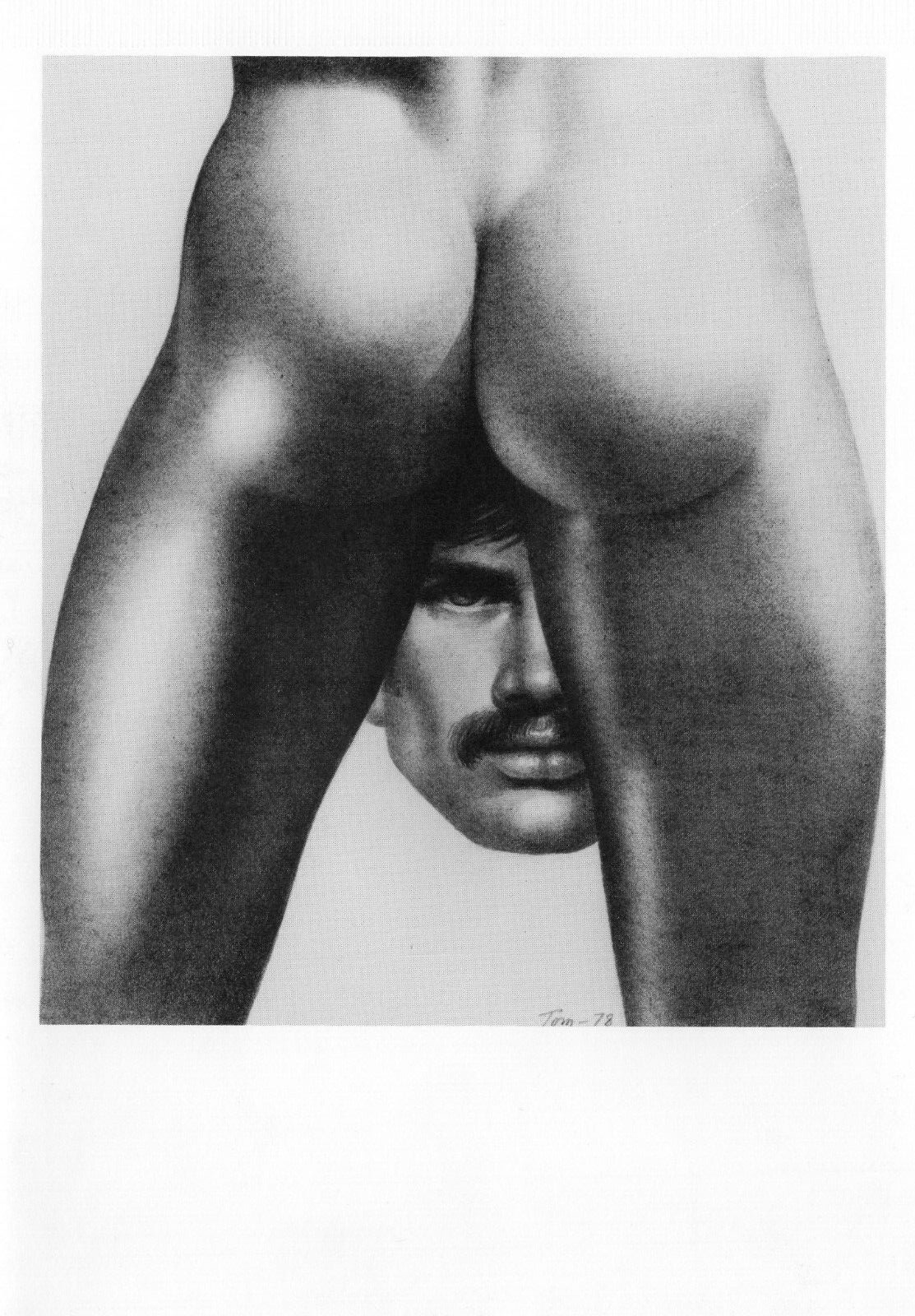Tom of Finland Untitled Gentleman\'s/Homo Erotica Blank Card 1980 Robert Samuel