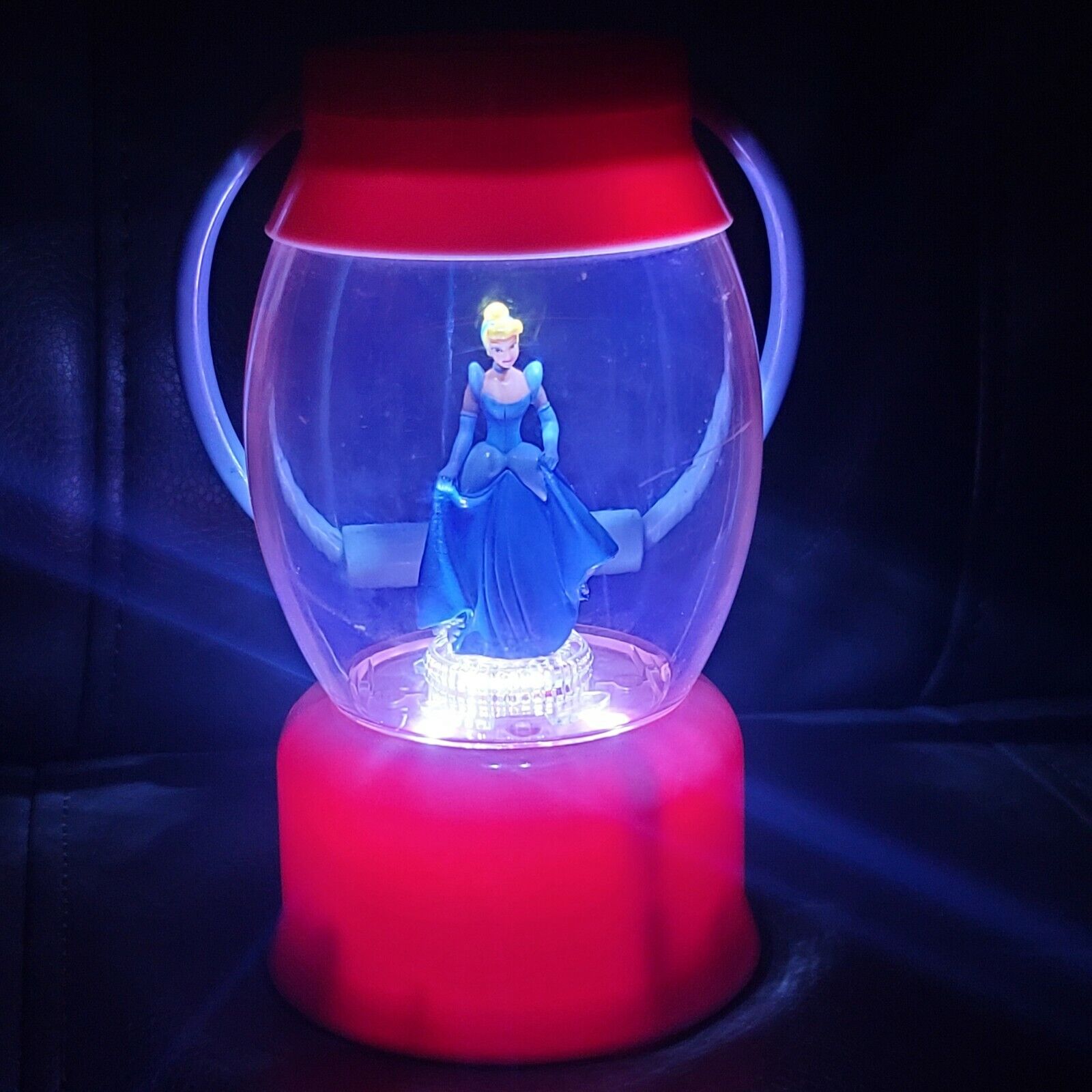 Rare Disney Princess Cinderella Collectible Lantern Light Up TESTED WORKS 