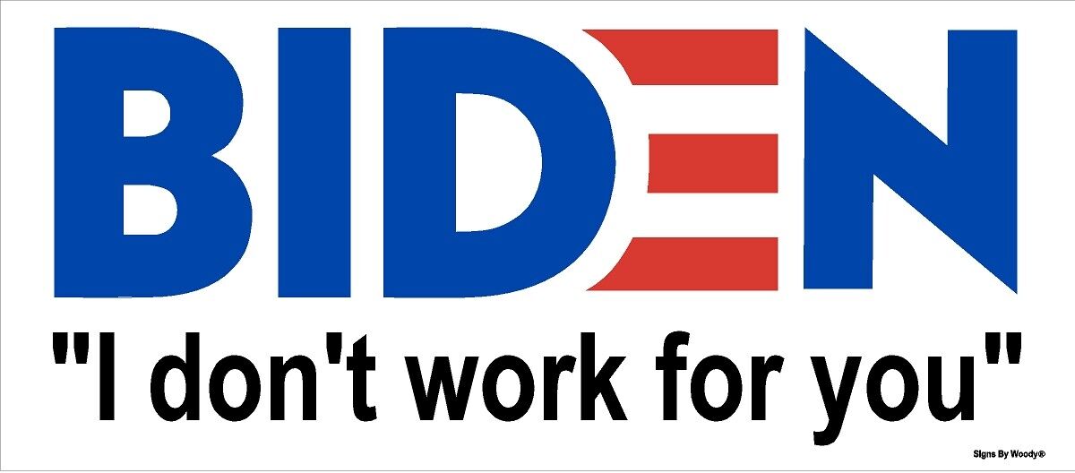 Anti Biden Pro Trump Anti Liberal Pro Conservative sticker decal