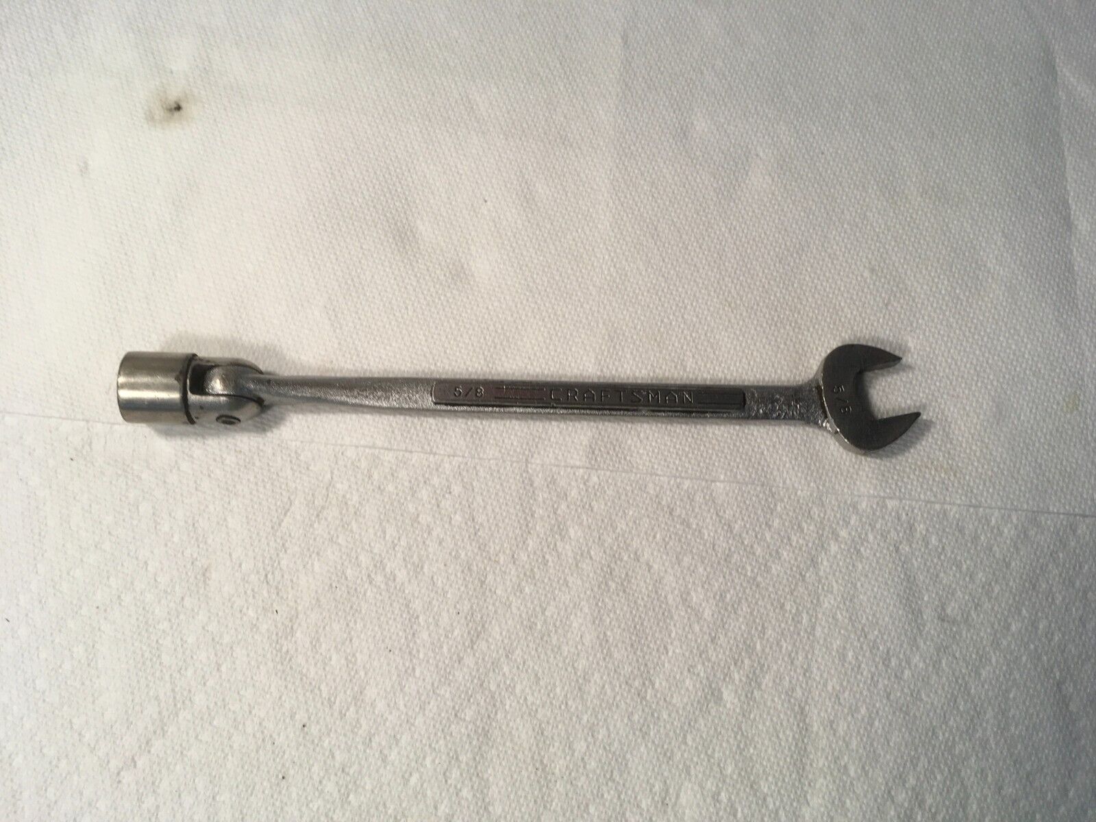 Vintage Craftsman 5/8” Open End Socket Wrench =V= Series