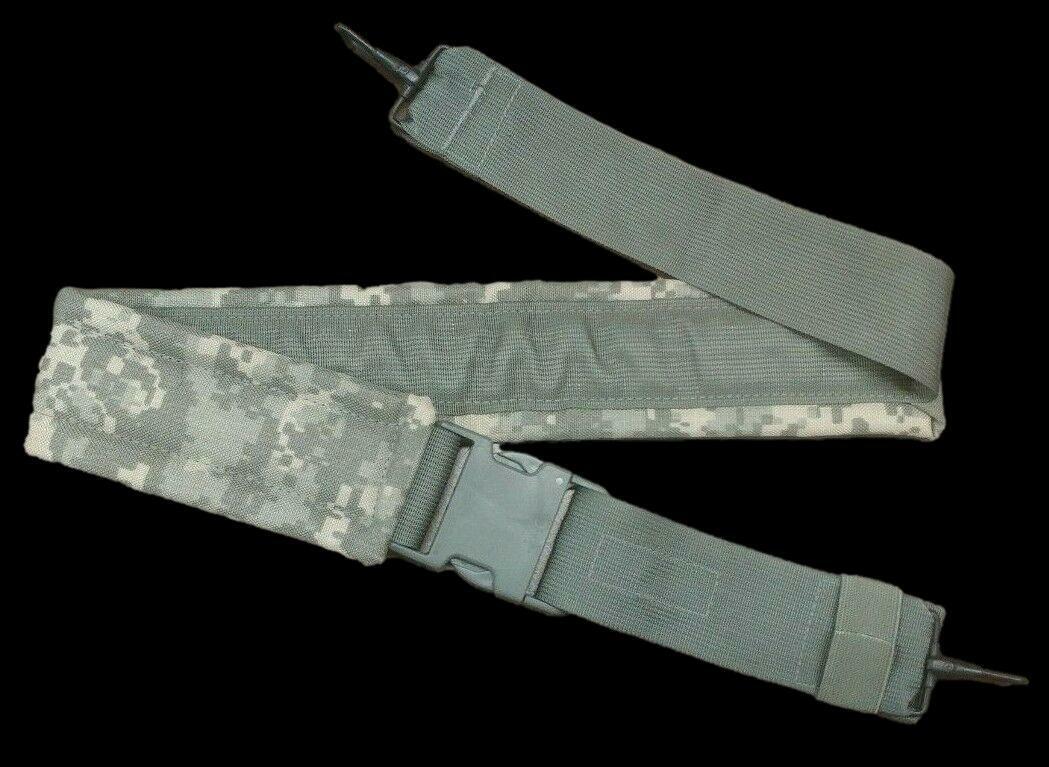 Military Rifle Sling Adjustable Padded Shoulder Luggage Strap USA Made ACU Camo