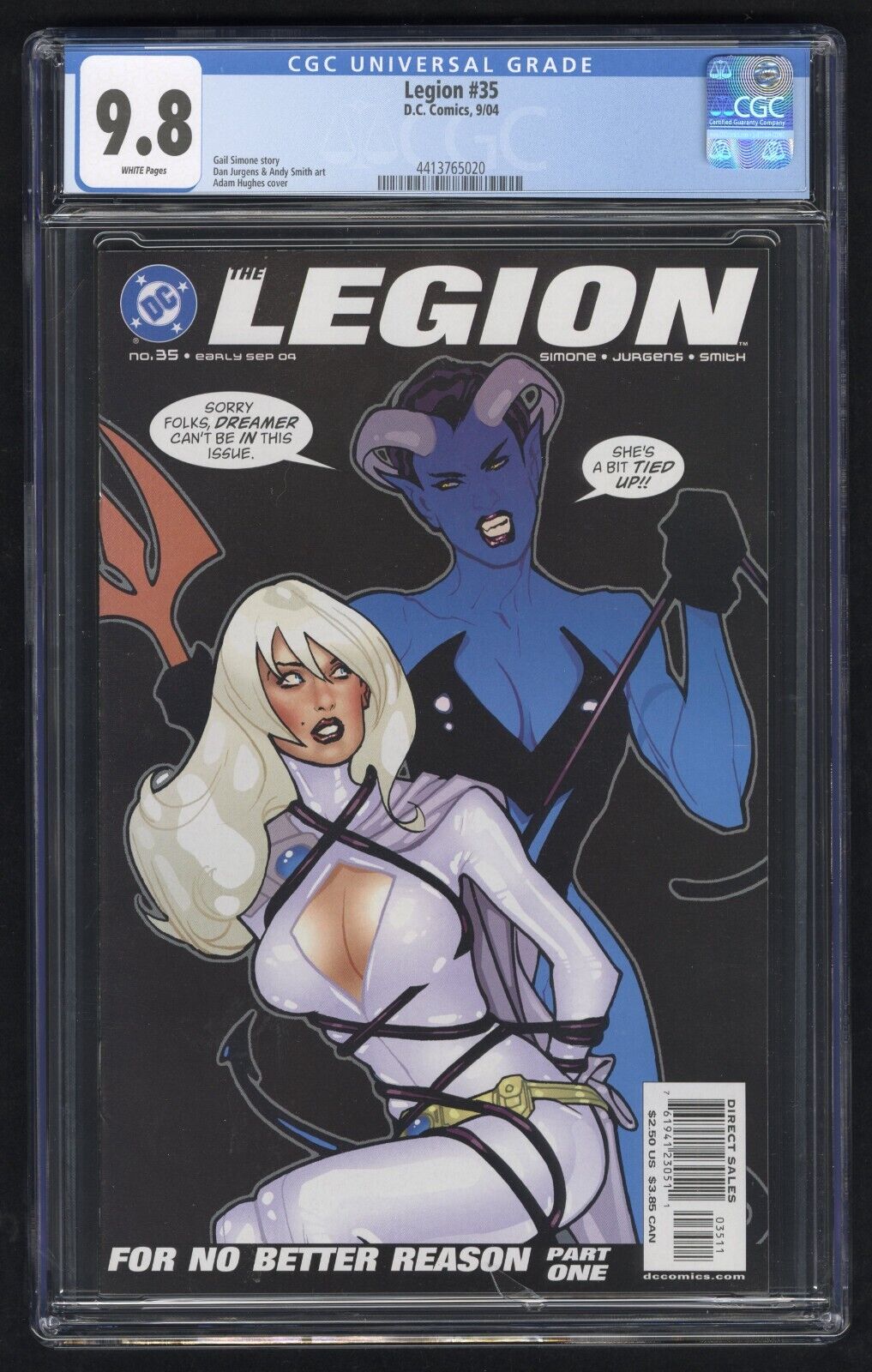 Legion #35 CGC 9.8 (DC 9/04) Adam Hughes cover art