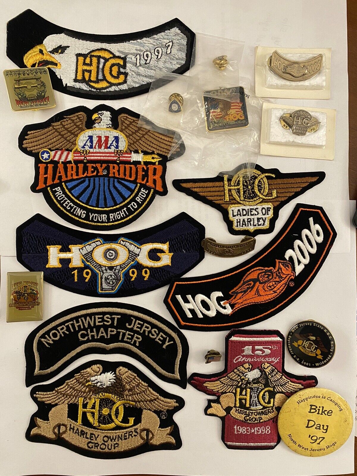 Harley Davidson Patches And Pins