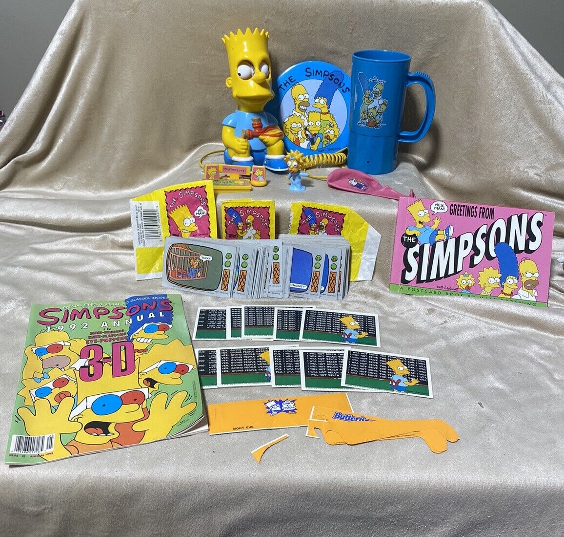 Vintage 1990’s “The Simpsons” Memorabilia