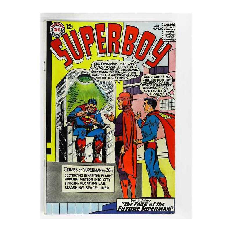 Superboy (1949 series) #120 in Fine minus condition. DC comics [l]