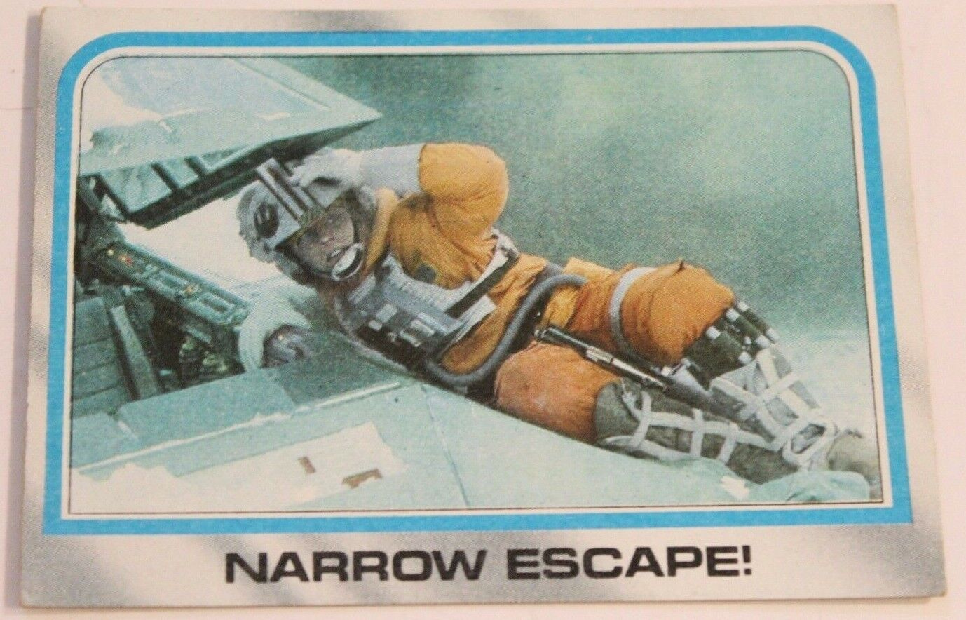 Vintage Empire Strikes Back Trading Card #156 Narrow Escape 1980