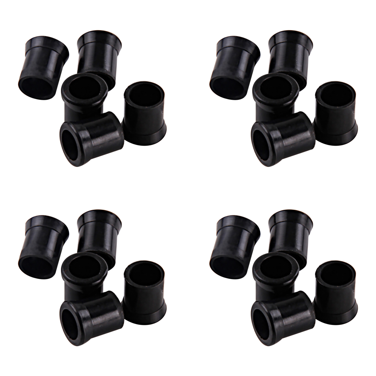 20Pcs Tobacco Pipe Mouthpiece Bit Rubber Cover Smoking Pipes Protective Sleeve