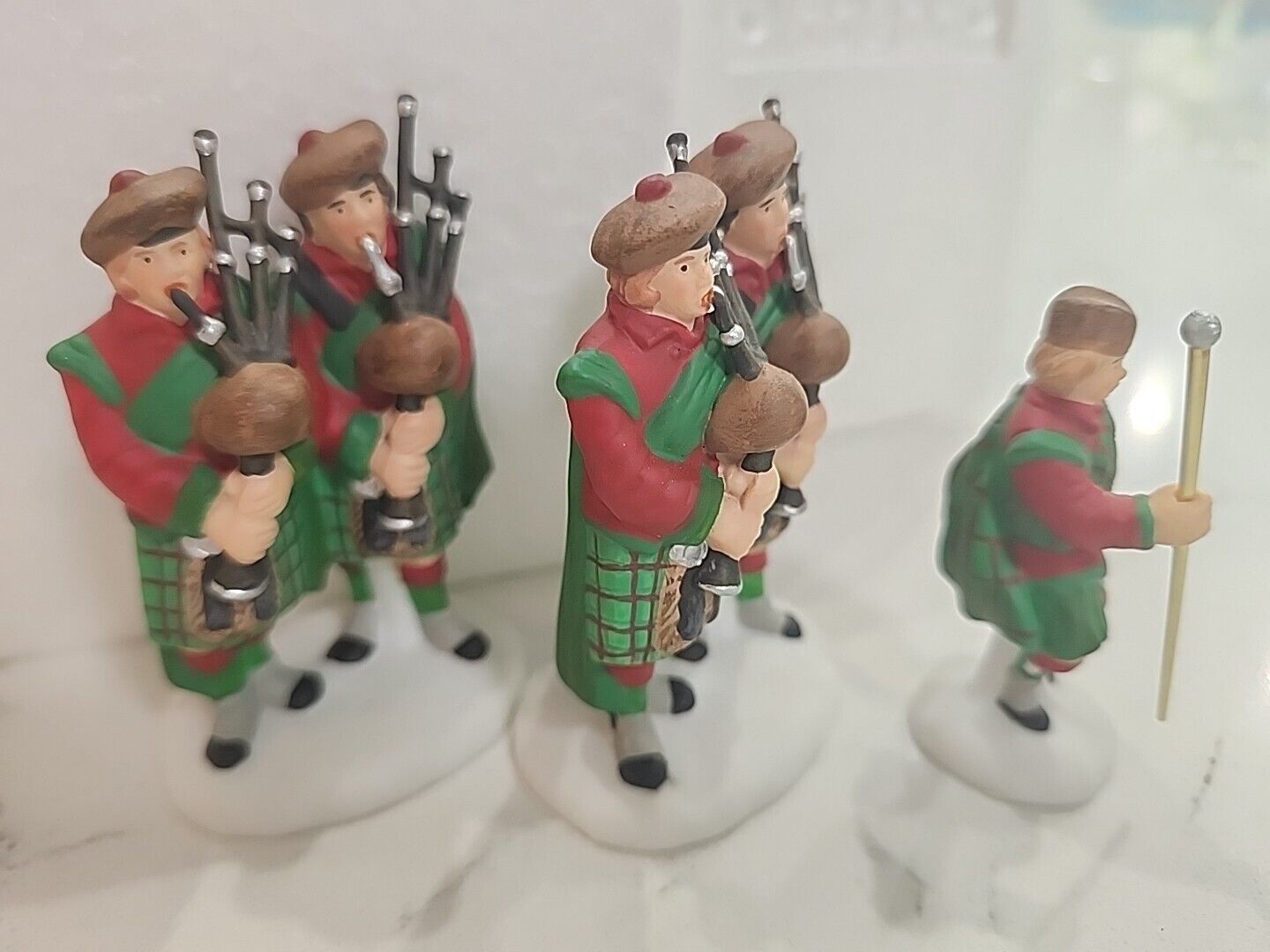 Dept 56 Heritage Village  -12 days of Dickens-”Ten Pipers Piping” 