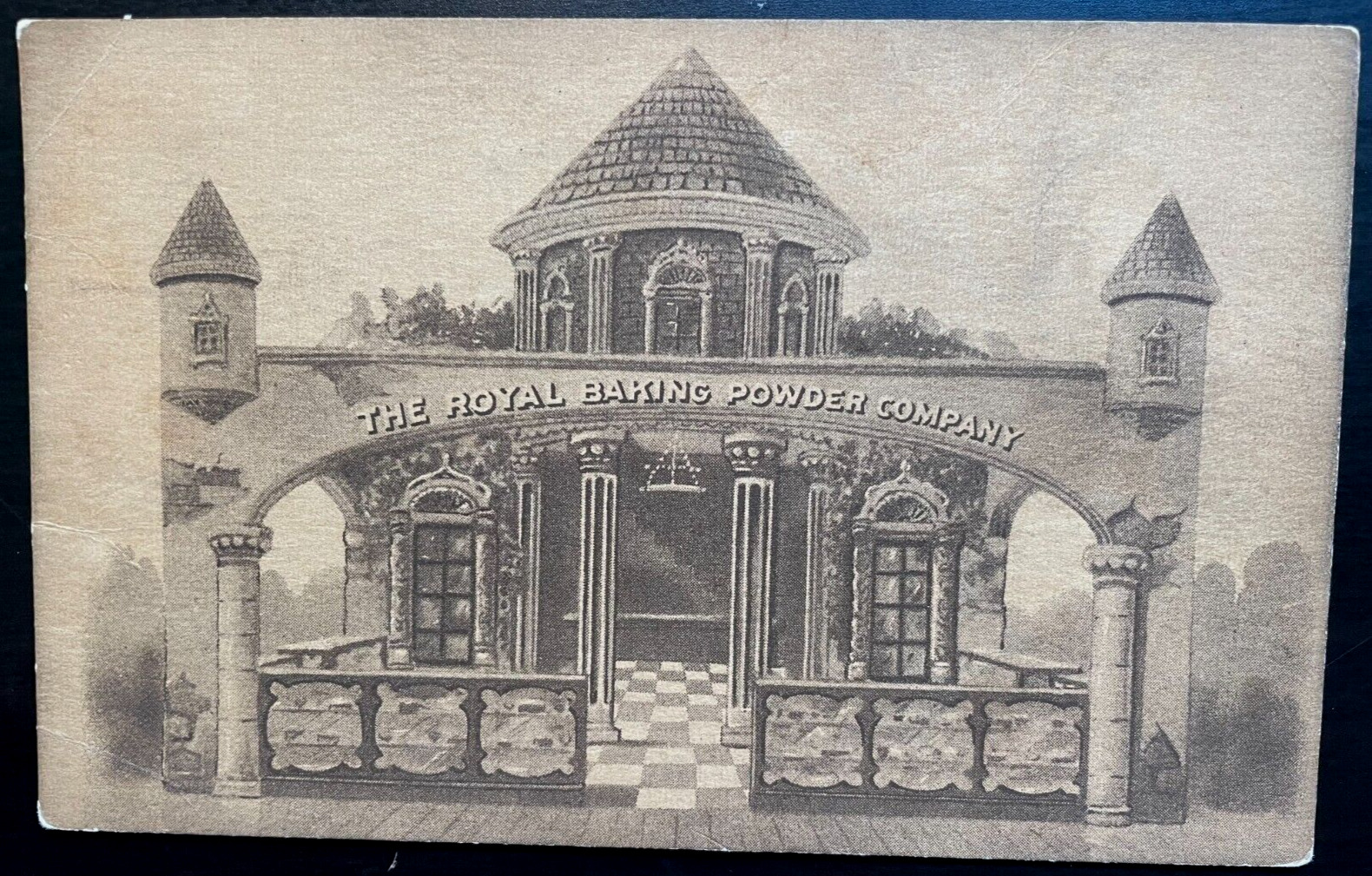 Vintage Postcard 1926 Royal Baking Powder Exhibit, Philadelphia, PA