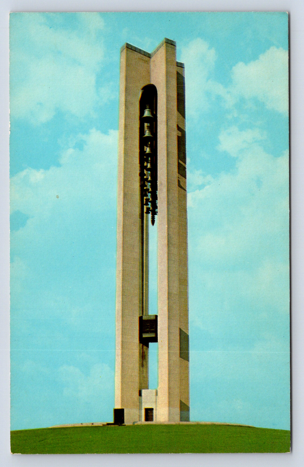 Vintage Postcard Deeds Carillon Dayton Ohio