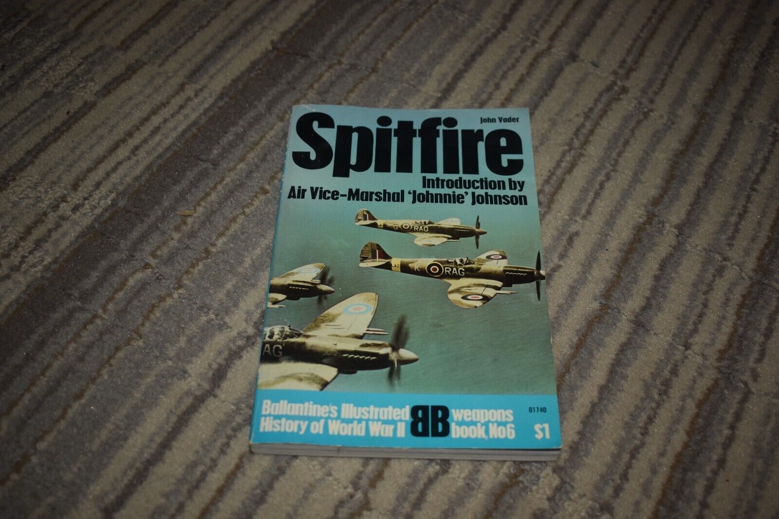 Spitfire by John Vader 1969 Ballantine\'s History of WW2 Weapons #6