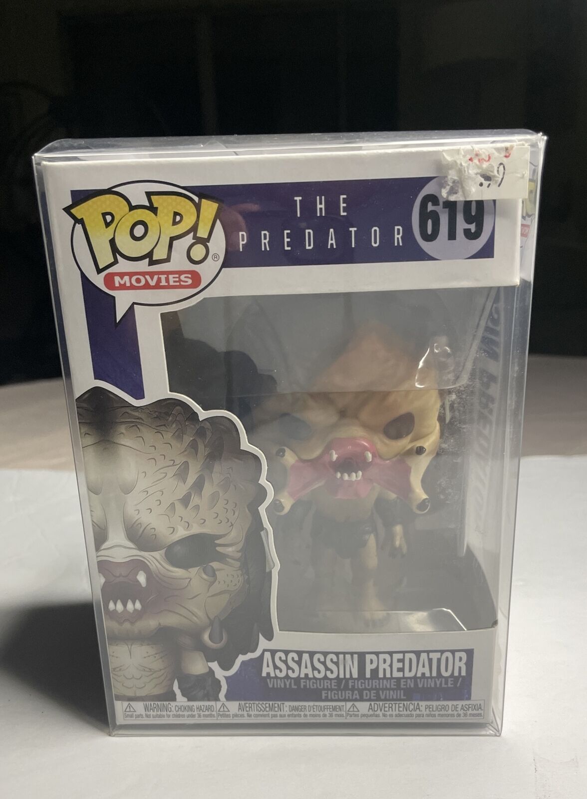 Funko Pop The Predator Assassin Predator #619 W/ Protector