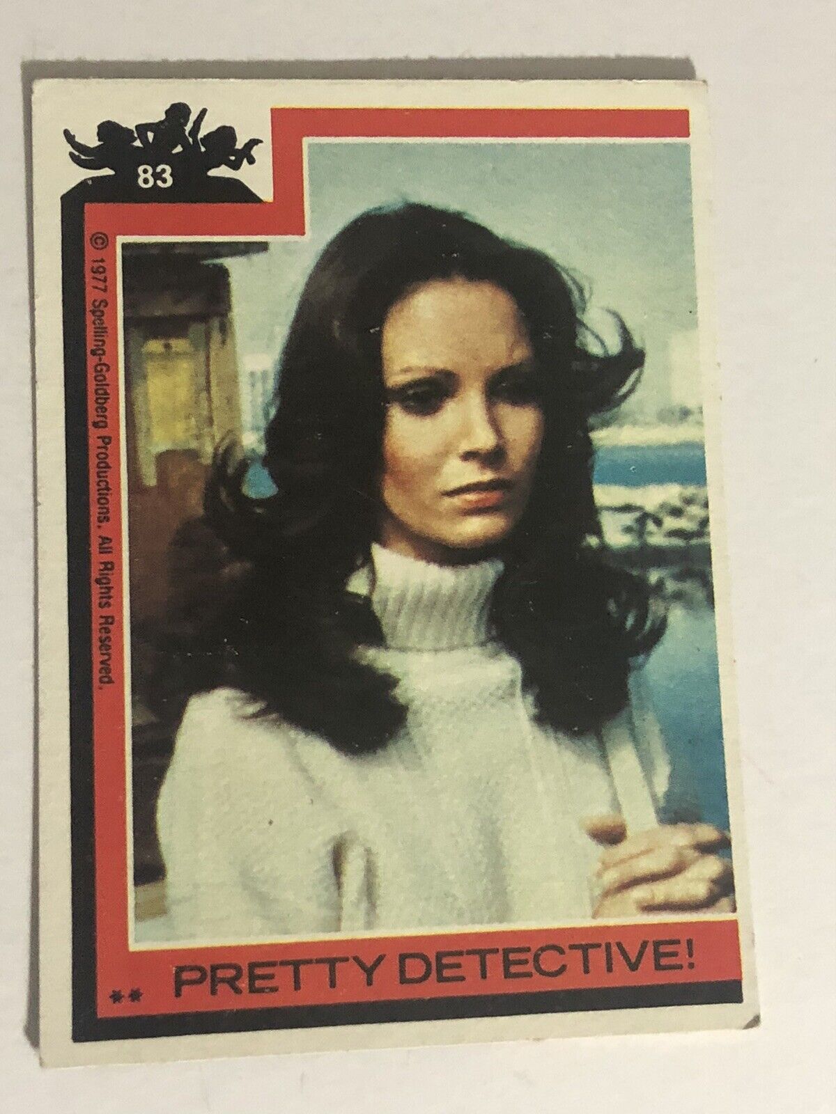Charlie’s Angels Trading Card 1977 #83 Jaclyn Smith
