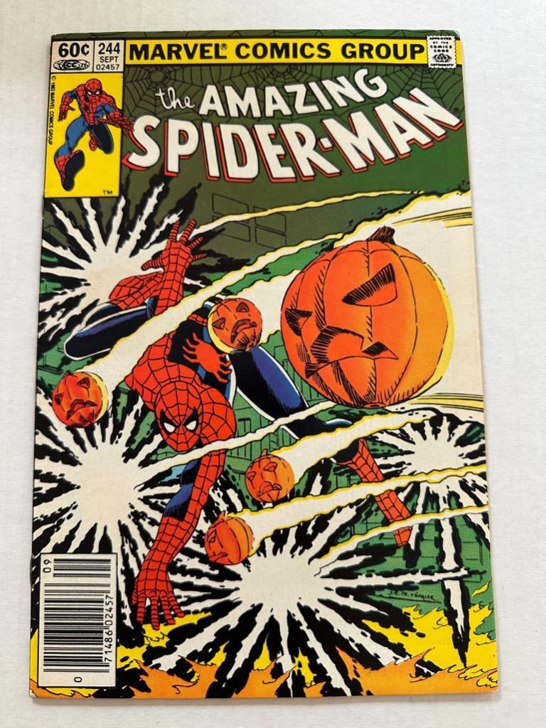 Amazing Spider-Man #244 3rd Appearance Of The Hobgoblin Marvel Comics VF