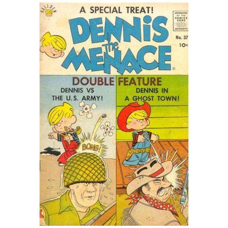 Dennis the Menace (1953 series) #37 in VG minus condition. Standard comics [g}