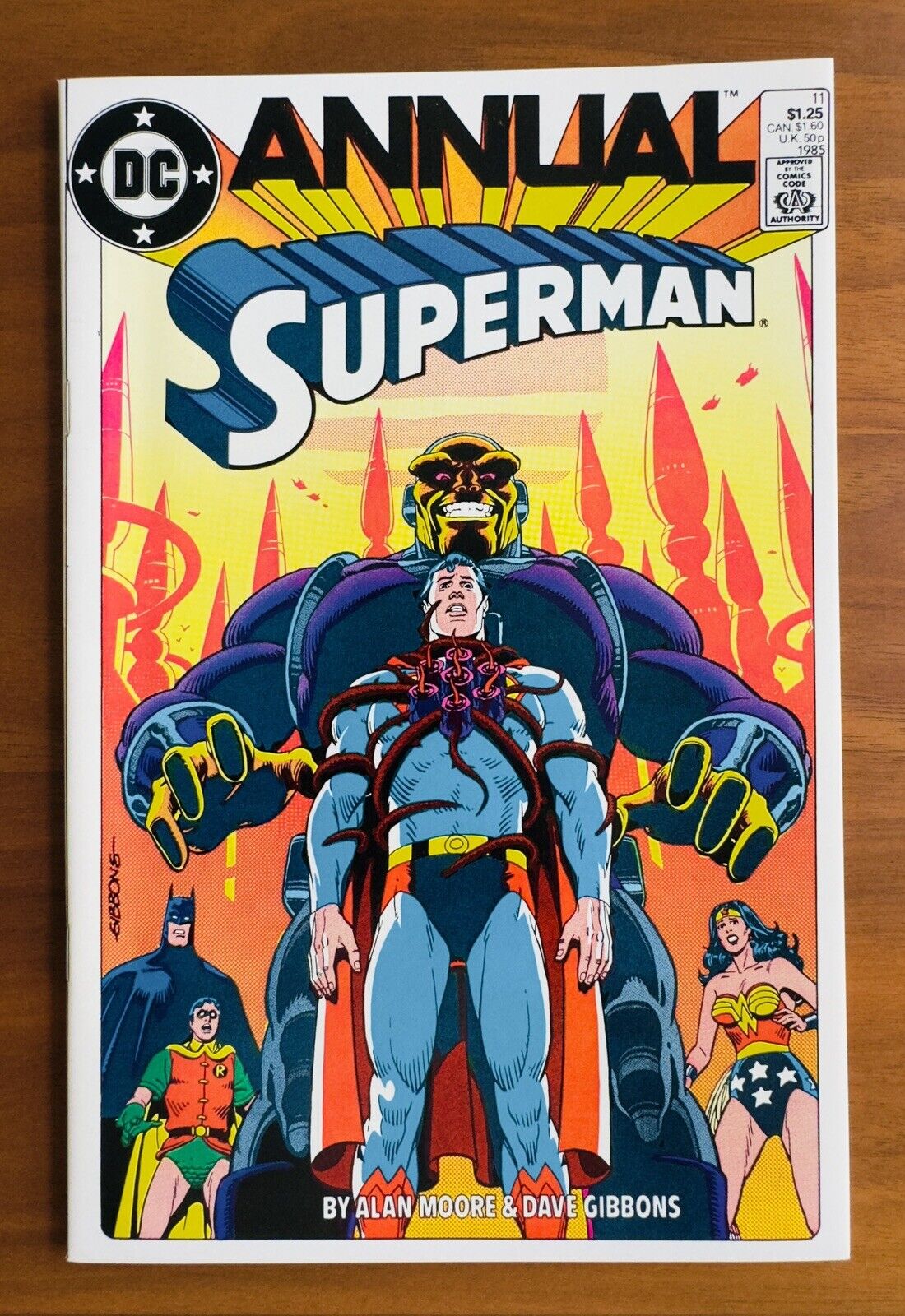 Superman Annual #11 1985 Alan Moore Robin Appearance Key