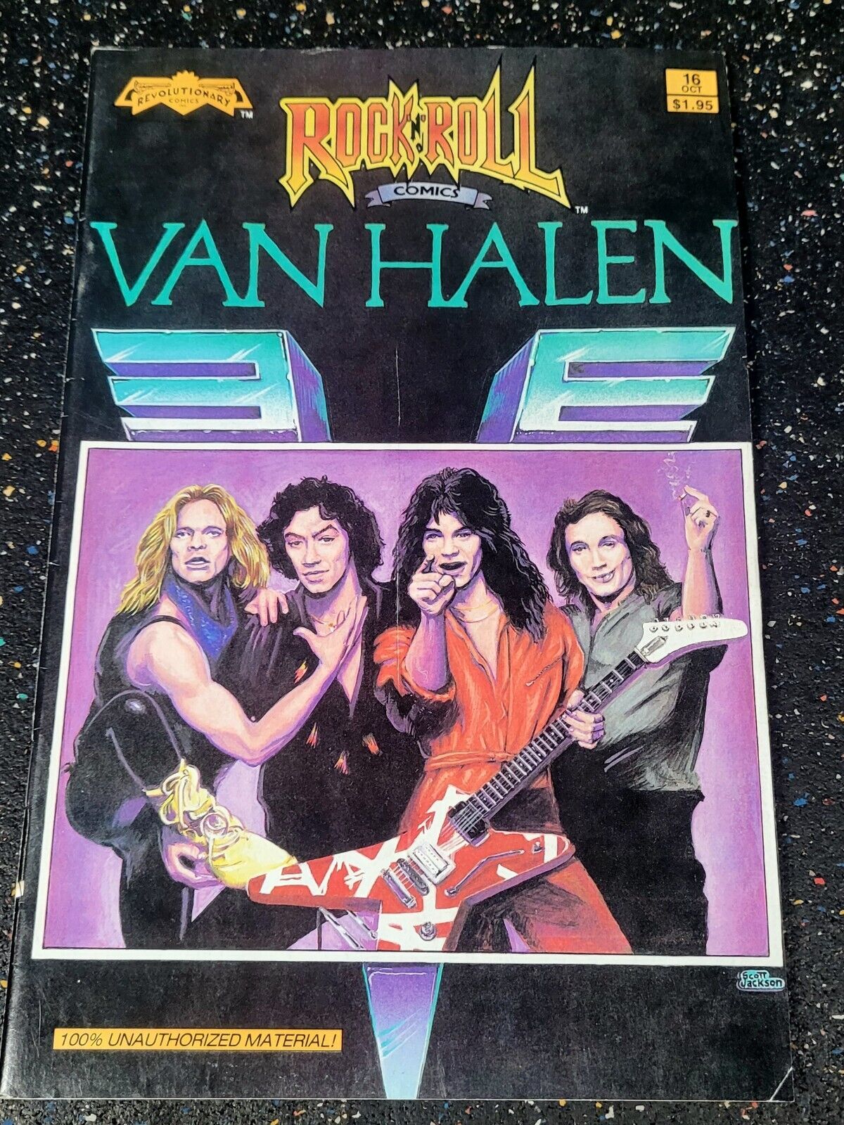 Rock n Roll Comics Van Halen Vol. 1  No. 16 Revolutionary Comics Oct 1990
