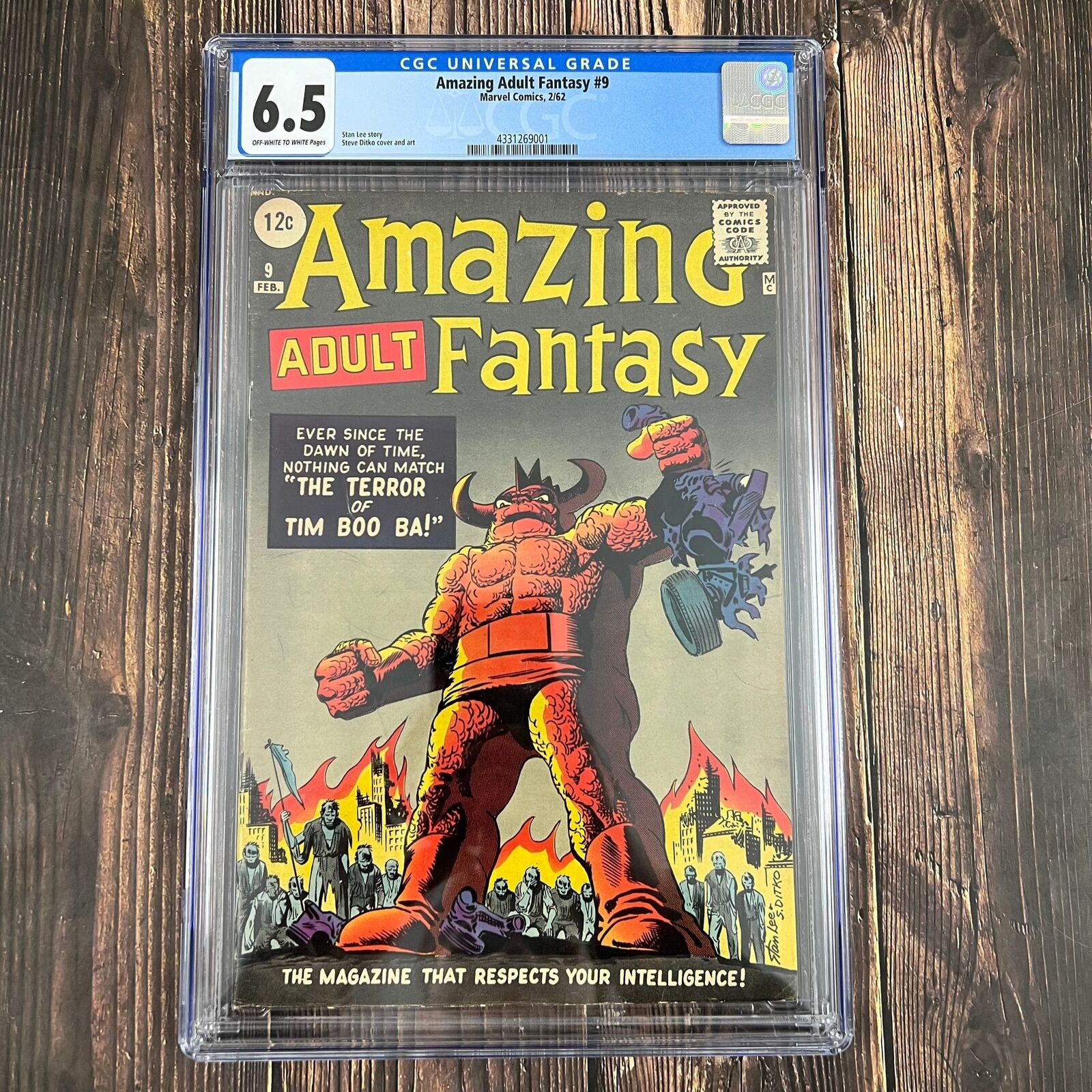 Amazing Adult Fantasy #9 CGC 1st appearance of Tim Boo Ba