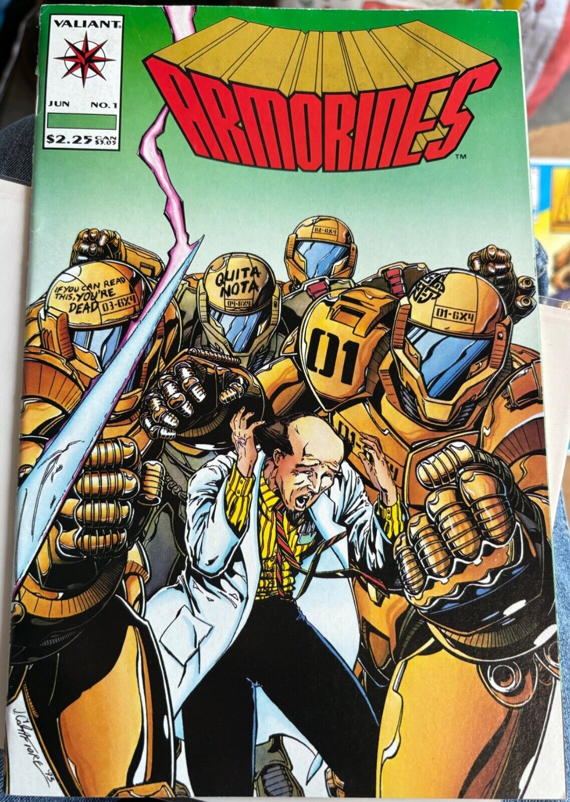 Armorines #1 (Jun 1994, Acclaim / Valiant)