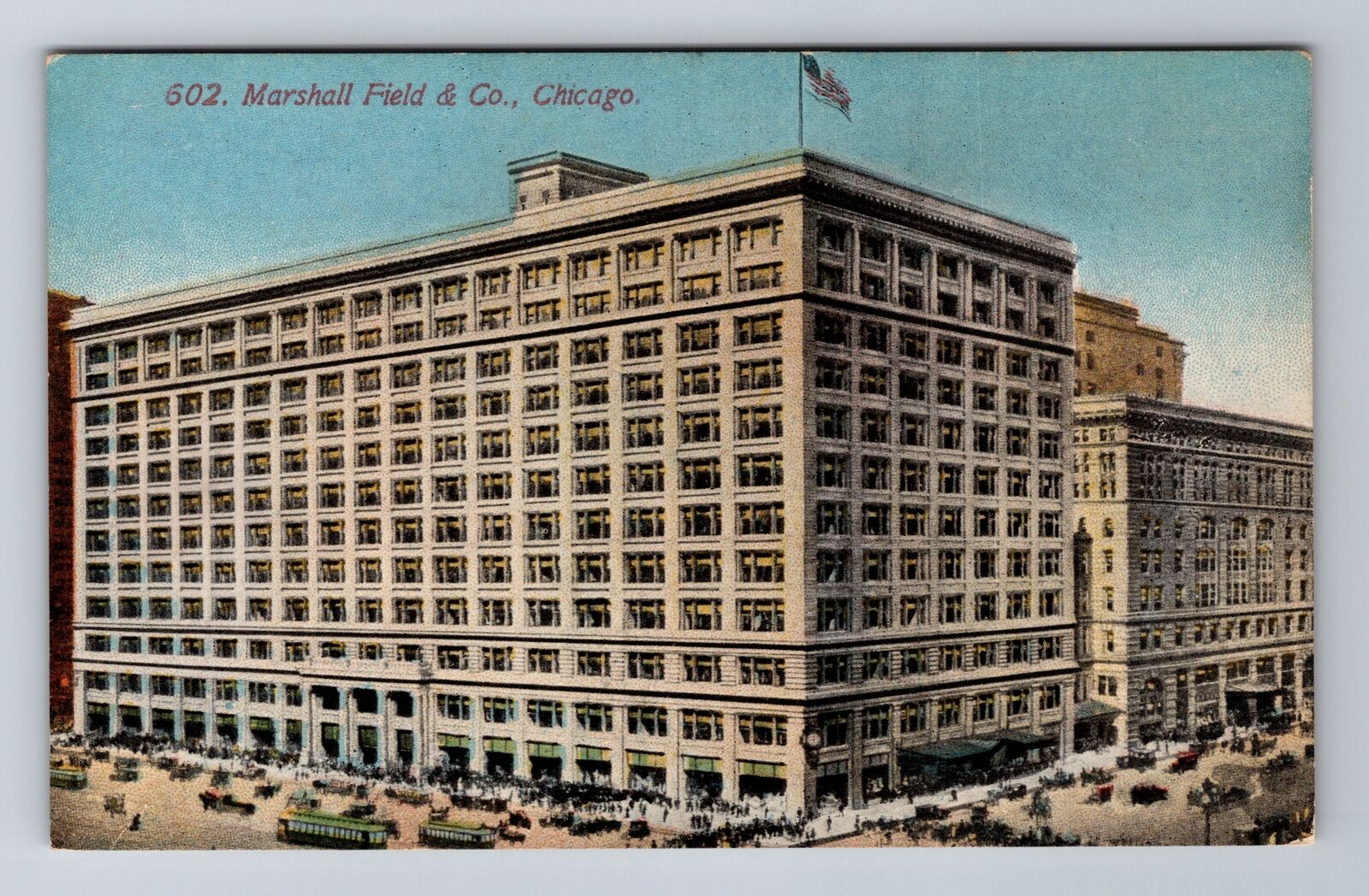 Chicago IL-Illinois, Marshall Field & Company, Antique, Vintage Postcard