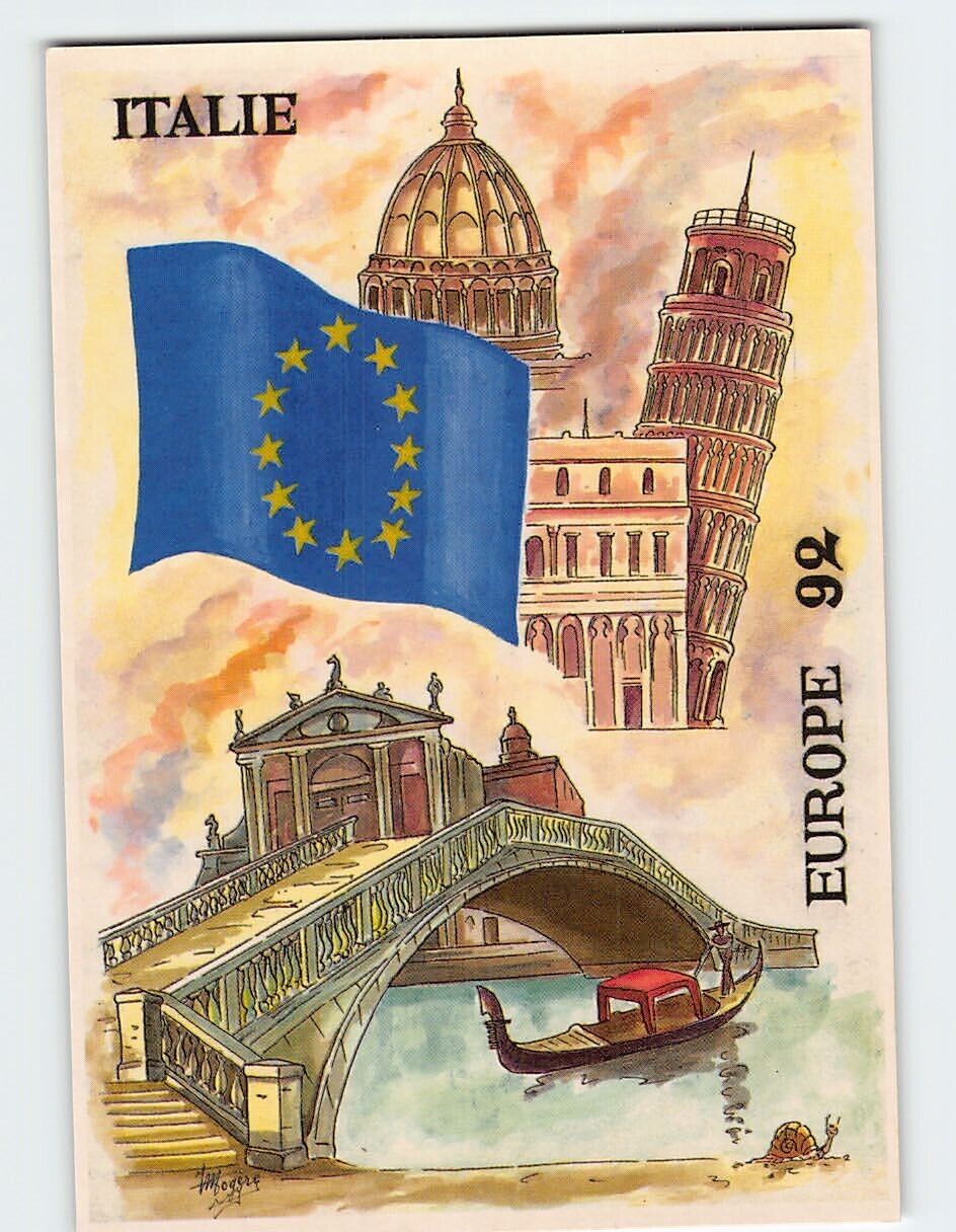 Postcard  Illustrator Mederic Europe Italy