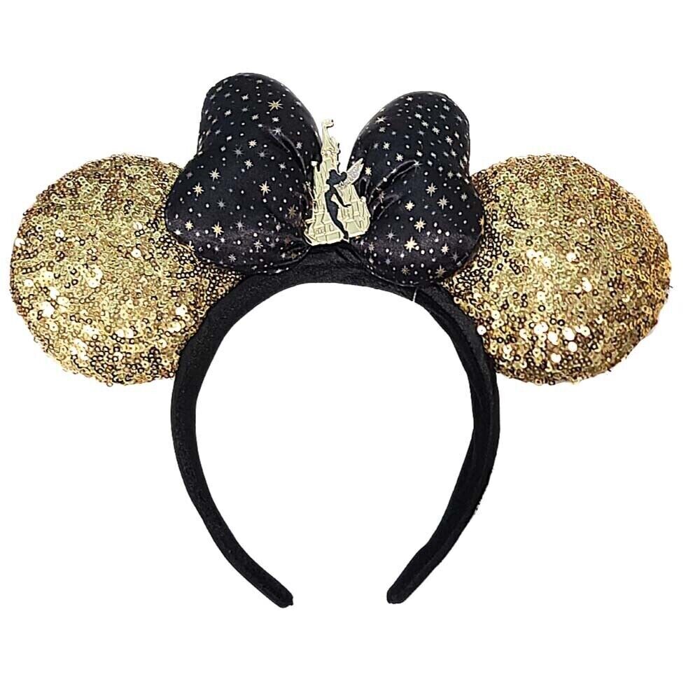 Disneyland Paris 30th Anniversary Tinker Bell Minnie Ears Headband - NEW