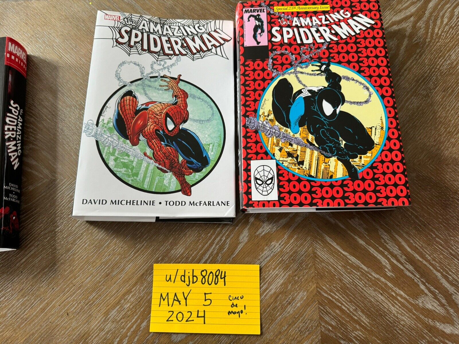 Amazing Spider-man by Michelinie and McFarlane  vol 1 -- 2 dust jackets included