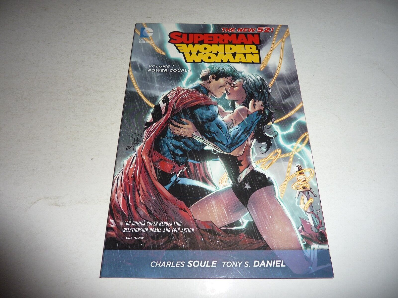 SUPERMAN/WONDER WOMAN Vol. 1 POWER COUPLE DC Comics NEW 52 TPB 2nd Print Unread