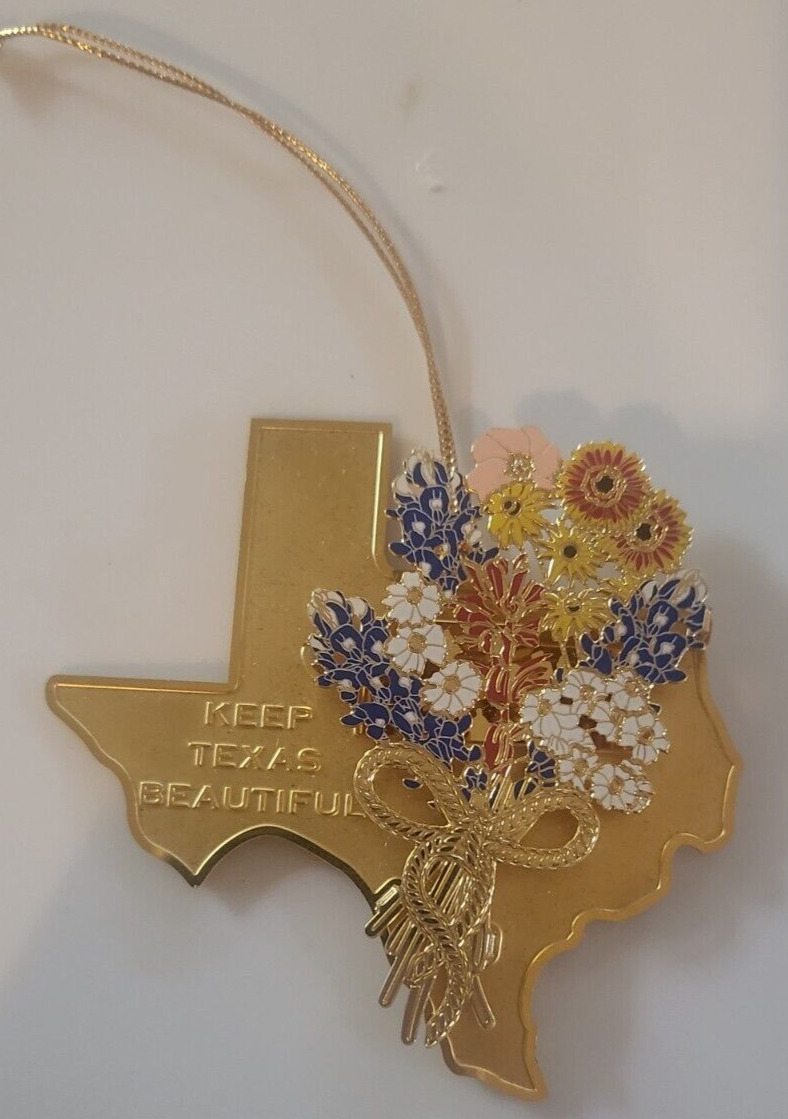 Keep Texas Beautiful: 4th Edition Holiday Ornament 2007 Wildflower Bouquet