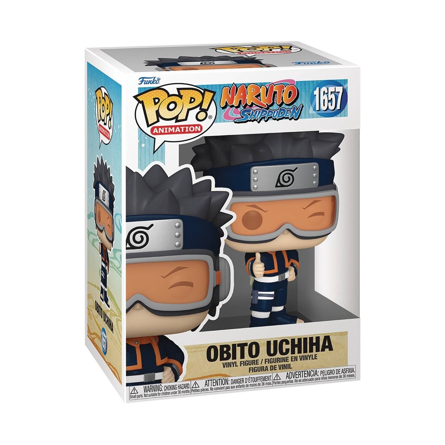 (Preorder - Jul) Naruto: Shippuden Obito Uchiha (Kid) Funko Pop #1657