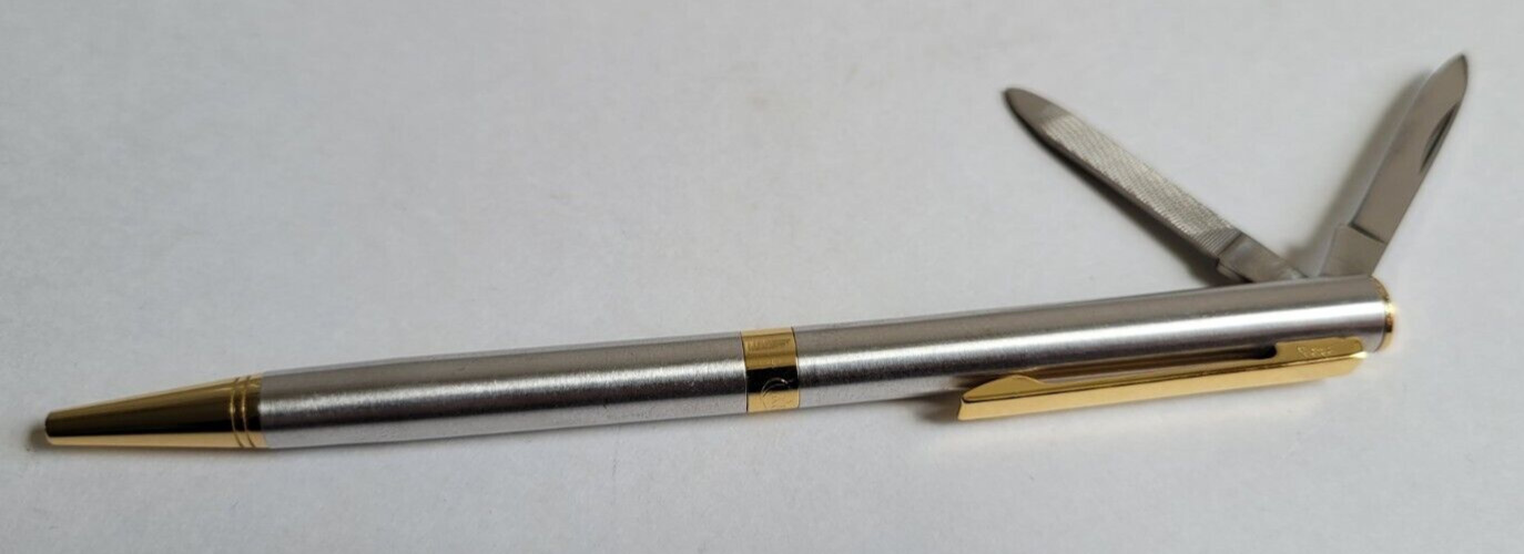 Rare CASE XX Ballpoint Pen Pocket Knife Combo, made in Japan