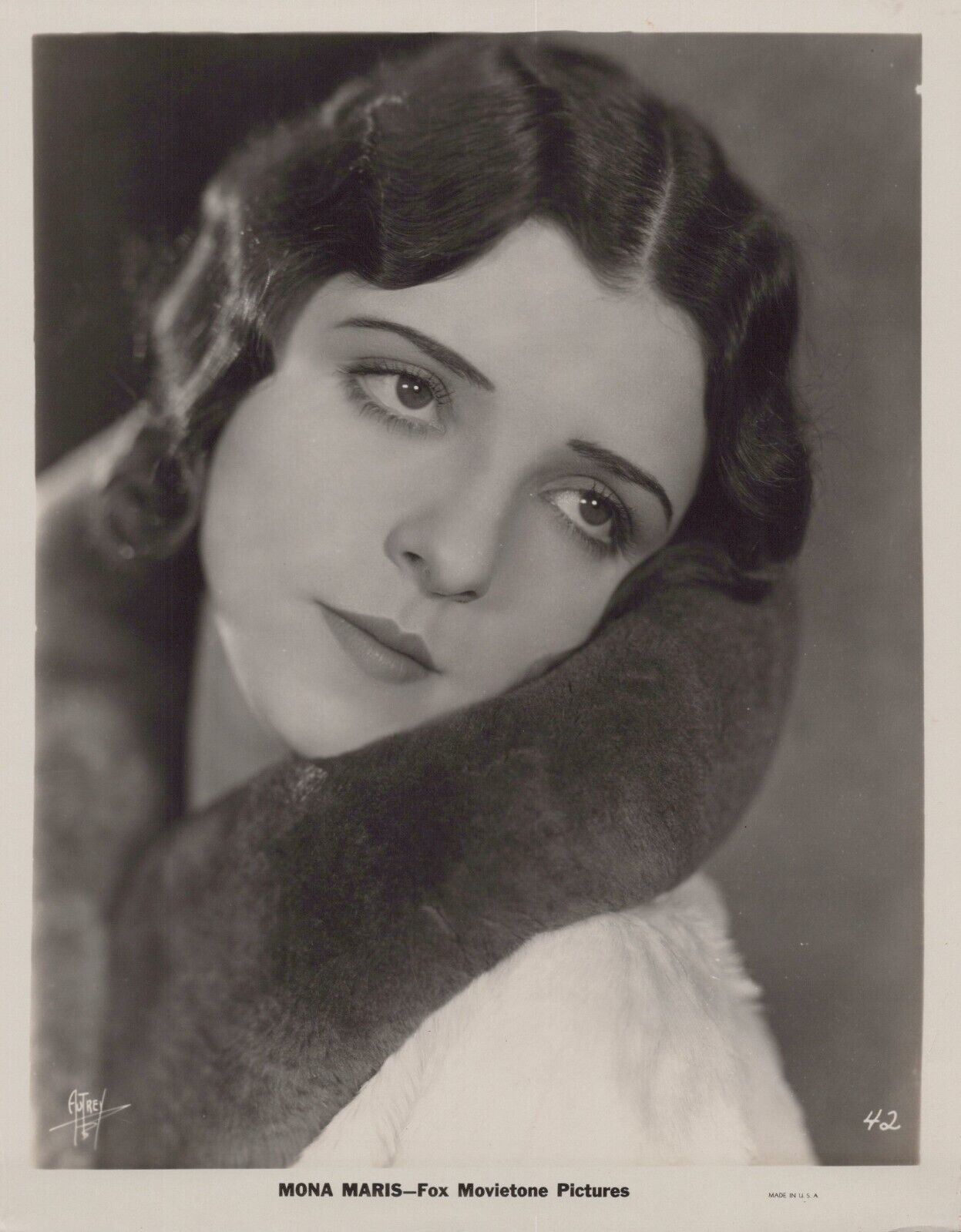 Mona Maris (1920) ❤🎬 Stunning Portrait - Original Vintage Photo by Autrey K 247