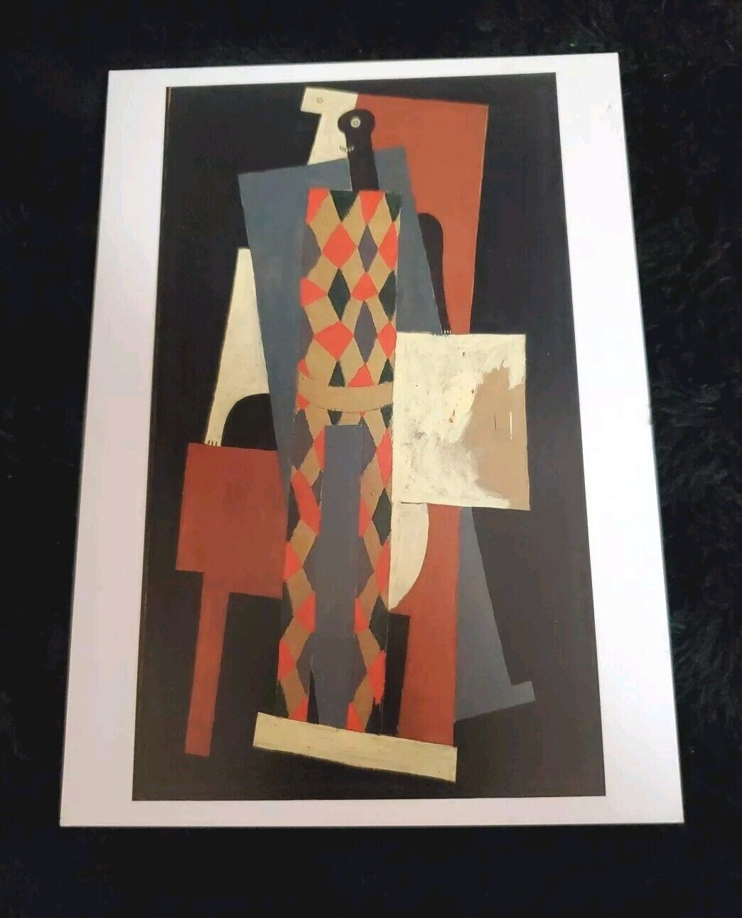 Pablo Picasso Harlequin Art Postcard Modern Museum Of Art