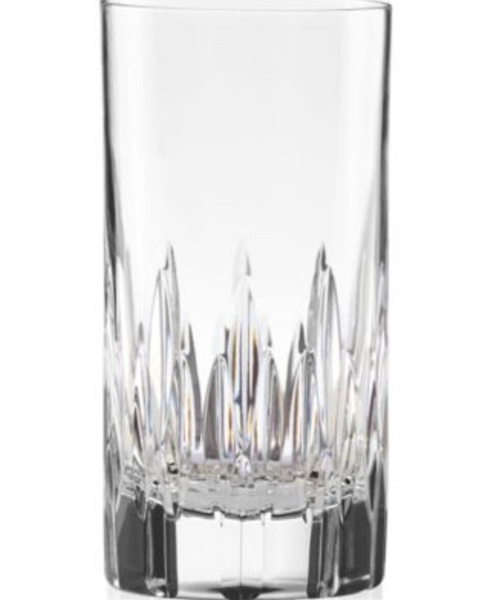 Lenox Firelight Highball Crystal Glass 16oz Dishwasher Safe
