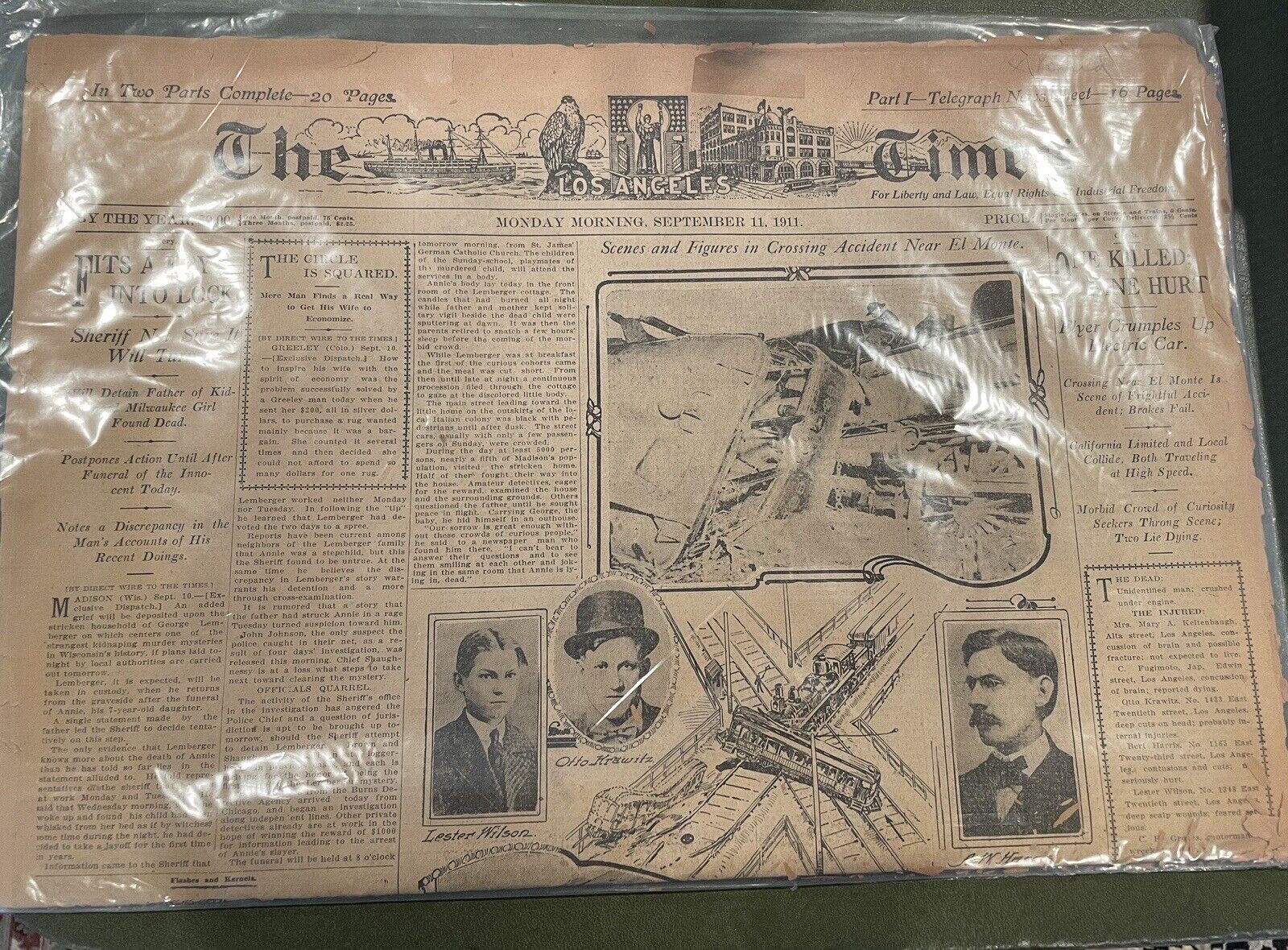 Antique Newspaper