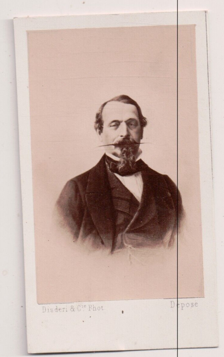 Vintage CDV Emperor Napoleon III of France Disderi Photo