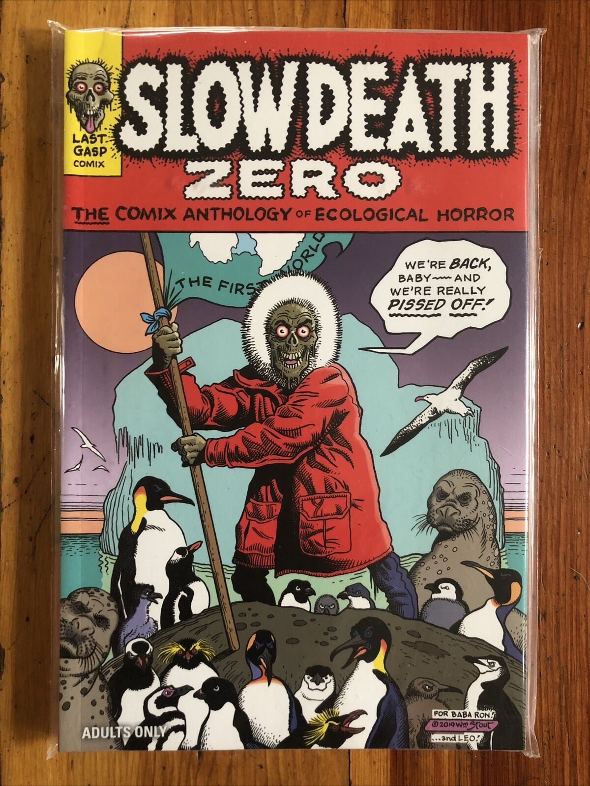 Slow Death Zero: Comix Anthology of Ecological Horror (2021 Last Gasp) NEW NM+