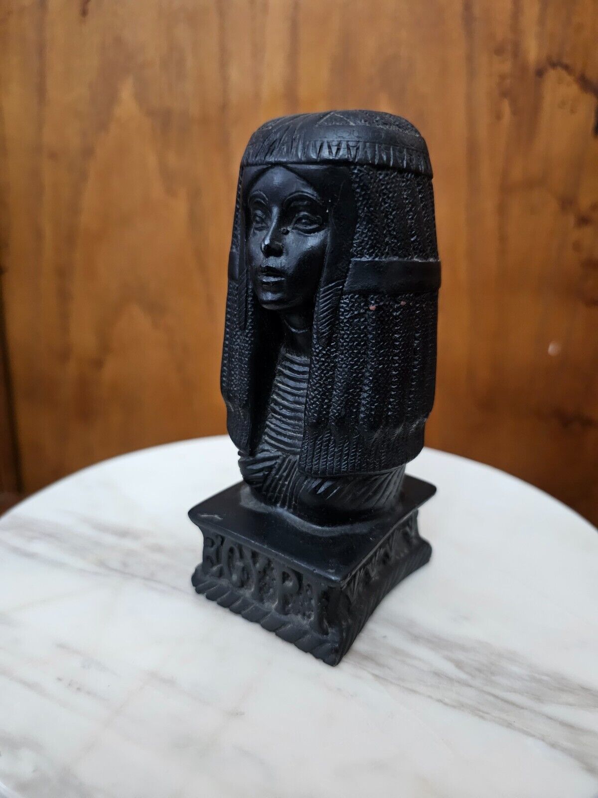 Unique Egyptian Queen Hatshepsut Bust from Stone , Manifest Egyptian Queen Bust